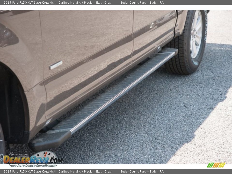 2015 Ford F150 XLT SuperCrew 4x4 Caribou Metallic / Medium Earth Gray Photo #4