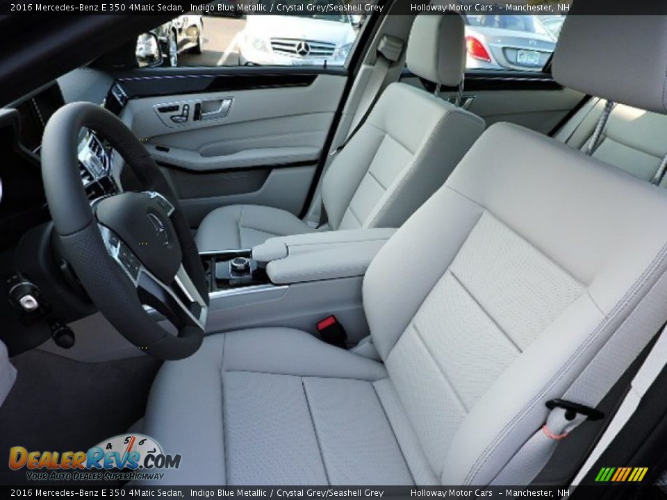 Crystal Grey/Seashell Grey Interior - 2016 Mercedes-Benz E 350 4Matic Sedan Photo #10