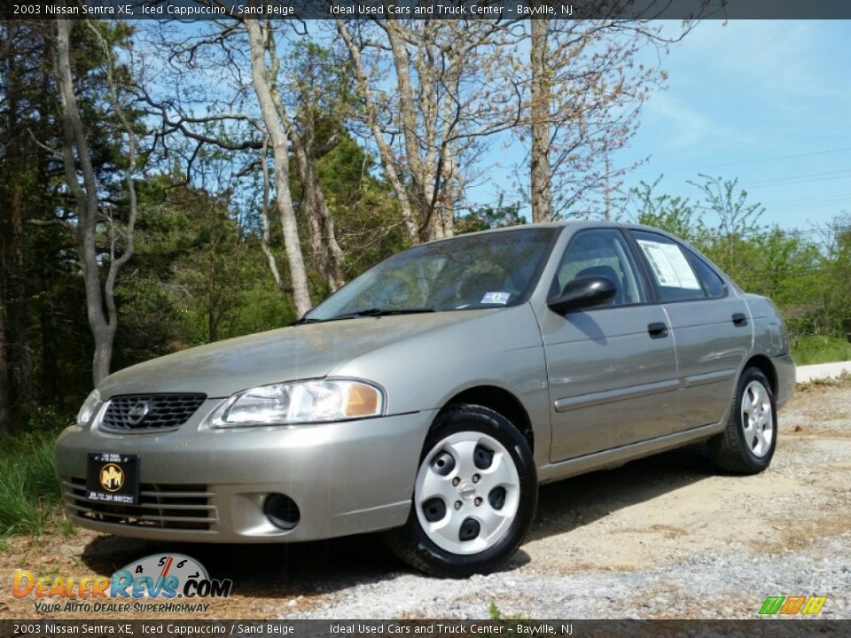2003 Nissan Sentra XE Iced Cappuccino / Sand Beige Photo #1