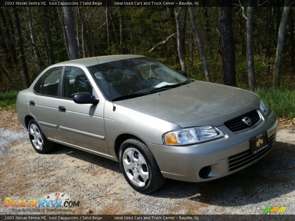 2003 Nissan Sentra XE Iced Cappuccino / Sand Beige Photo #3