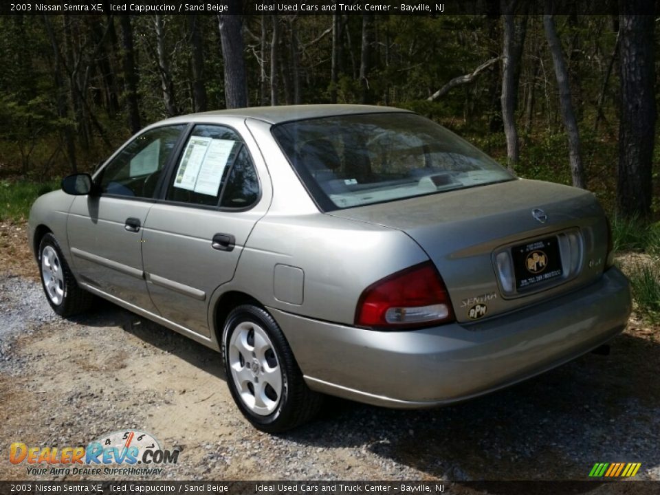 2003 Nissan Sentra XE Iced Cappuccino / Sand Beige Photo #6