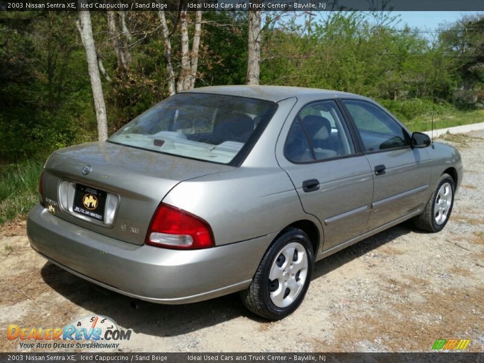 2003 Nissan Sentra XE Iced Cappuccino / Sand Beige Photo #7