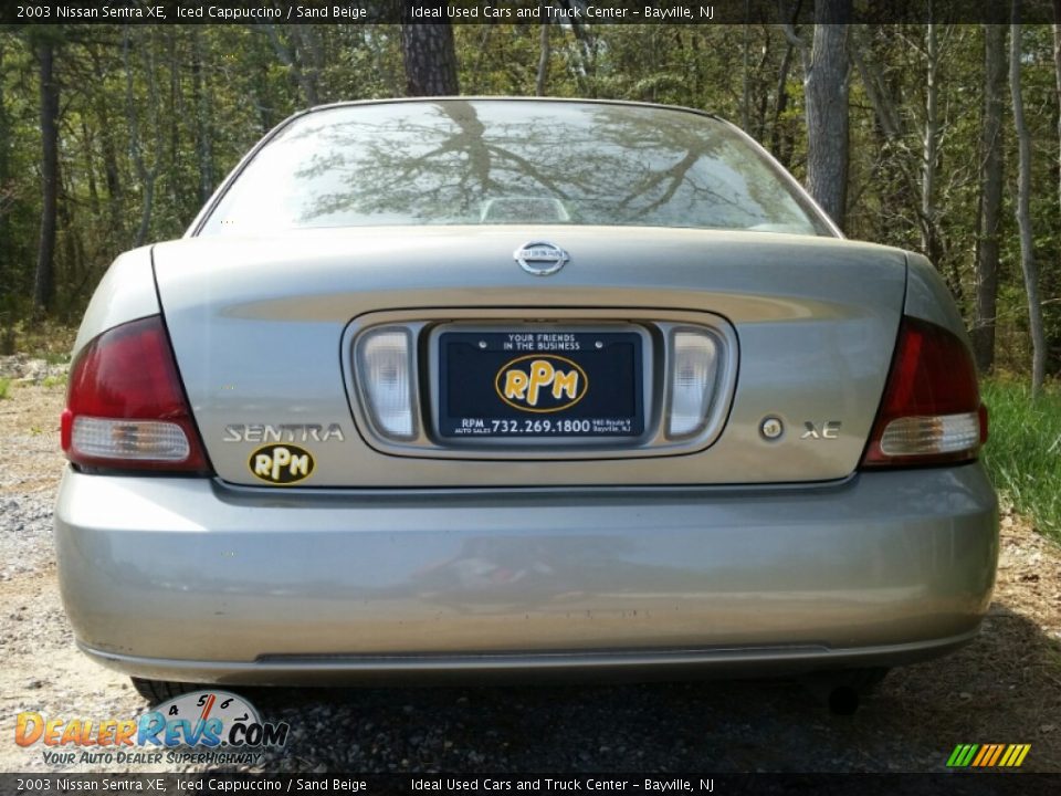 2003 Nissan Sentra XE Iced Cappuccino / Sand Beige Photo #8