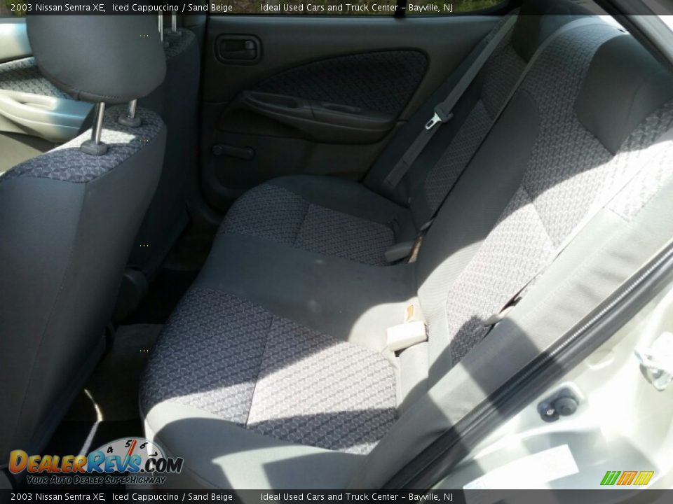 2003 Nissan Sentra XE Iced Cappuccino / Sand Beige Photo #10