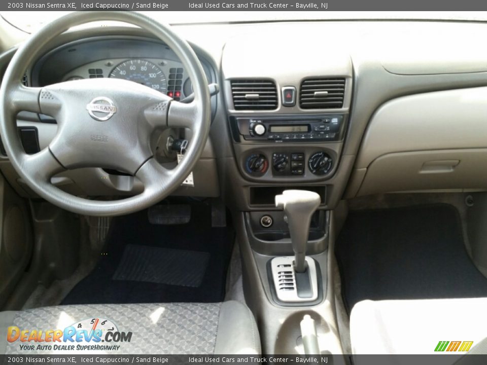 2003 Nissan Sentra XE Iced Cappuccino / Sand Beige Photo #11