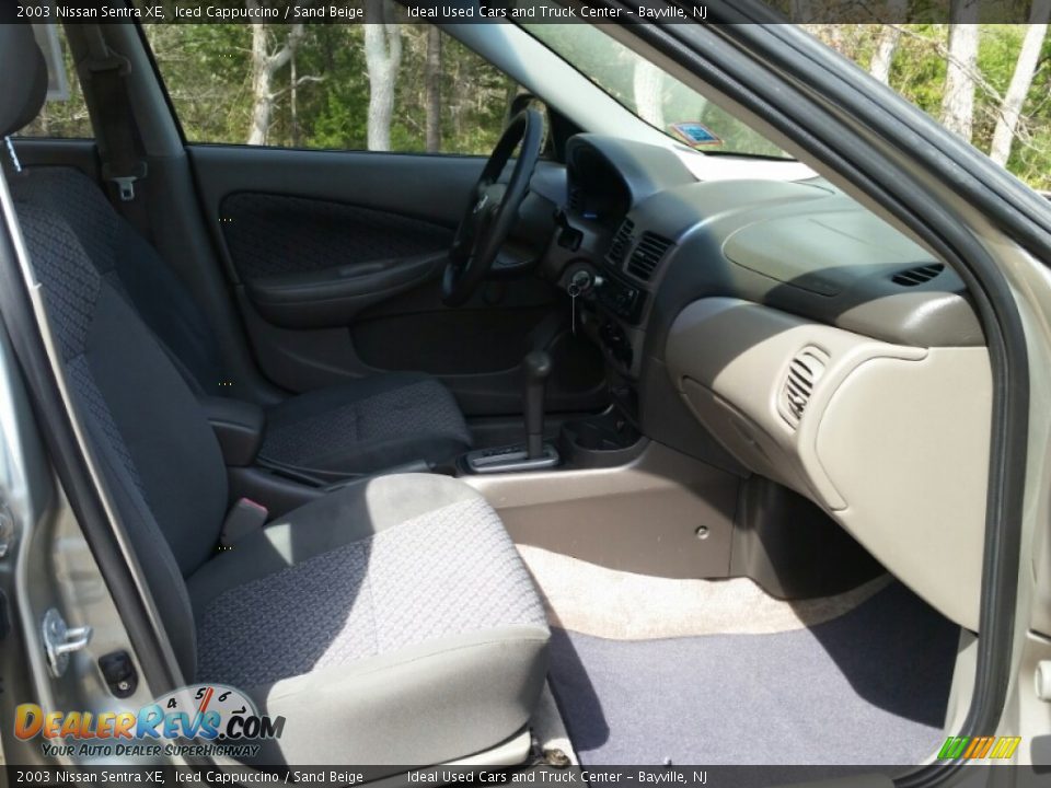 2003 Nissan Sentra XE Iced Cappuccino / Sand Beige Photo #23