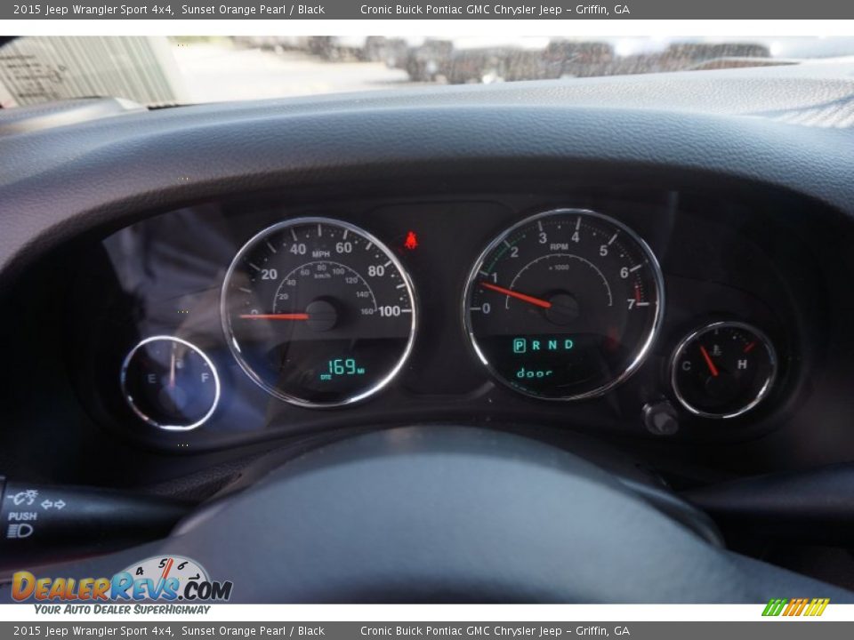 2015 Jeep Wrangler Sport 4x4 Sunset Orange Pearl / Black Photo #15