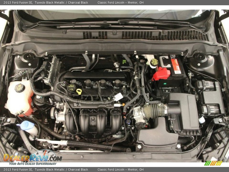2013 Ford Fusion SE Tuxedo Black Metallic / Charcoal Black Photo #15