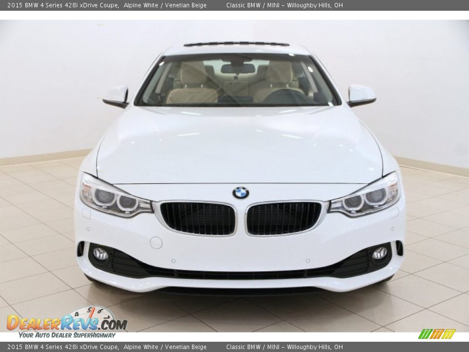Alpine White 2015 BMW 4 Series 428i xDrive Coupe Photo #2
