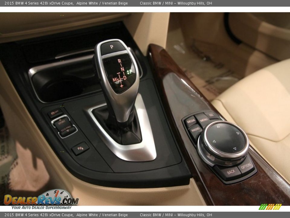 2015 BMW 4 Series 428i xDrive Coupe Alpine White / Venetian Beige Photo #18