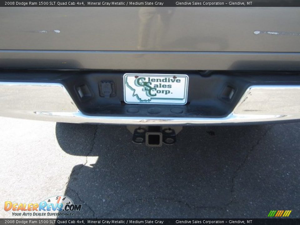 2008 Dodge Ram 1500 SLT Quad Cab 4x4 Mineral Gray Metallic / Medium Slate Gray Photo #18