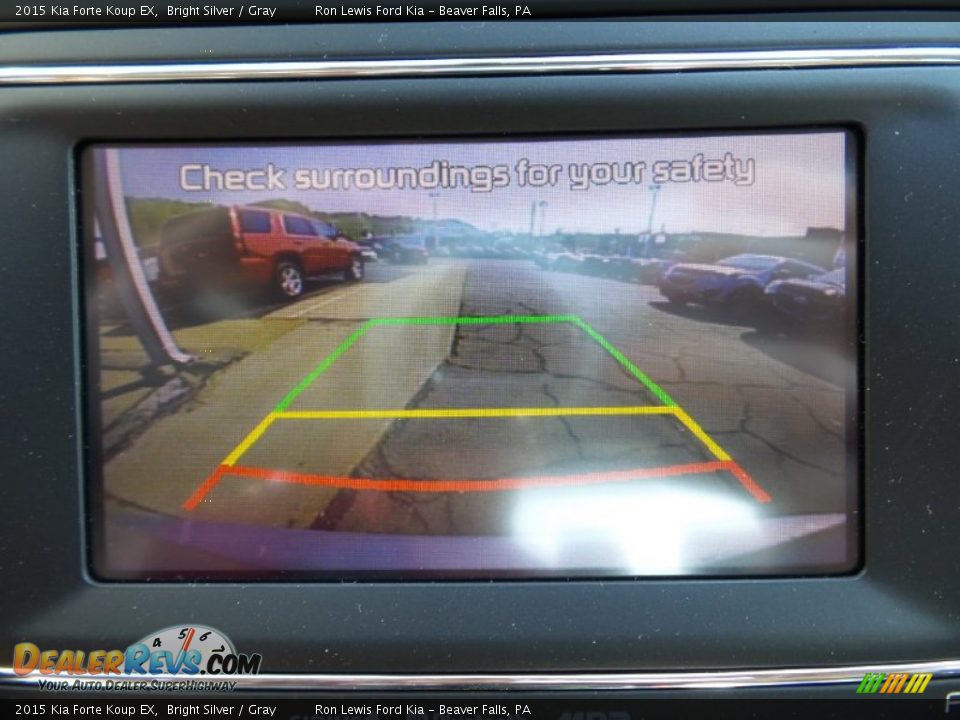 2015 Kia Forte Koup EX Bright Silver / Gray Photo #17