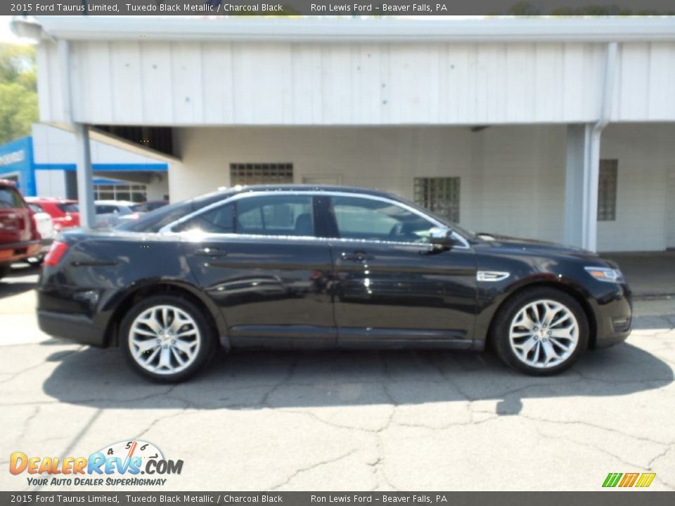 2015 Ford Taurus Limited Tuxedo Black Metallic / Charcoal Black Photo #1
