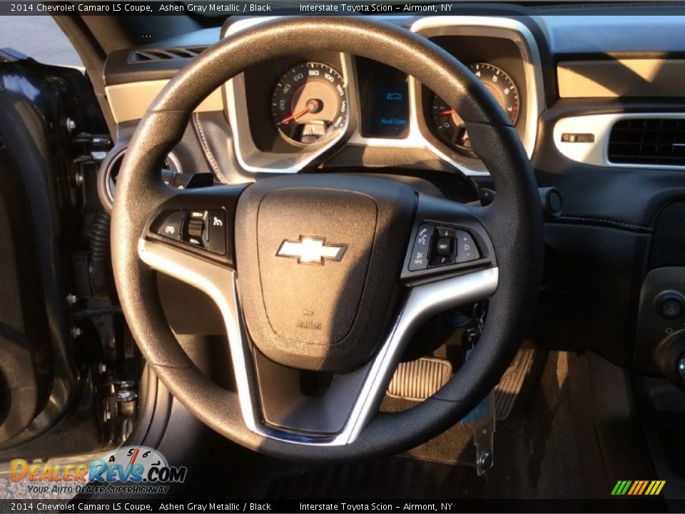 2014 Chevrolet Camaro LS Coupe Ashen Gray Metallic / Black Photo #11