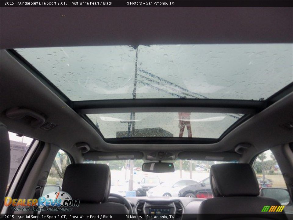 2015 Hyundai Santa Fe Sport 2.0T Frost White Pearl / Black Photo #10