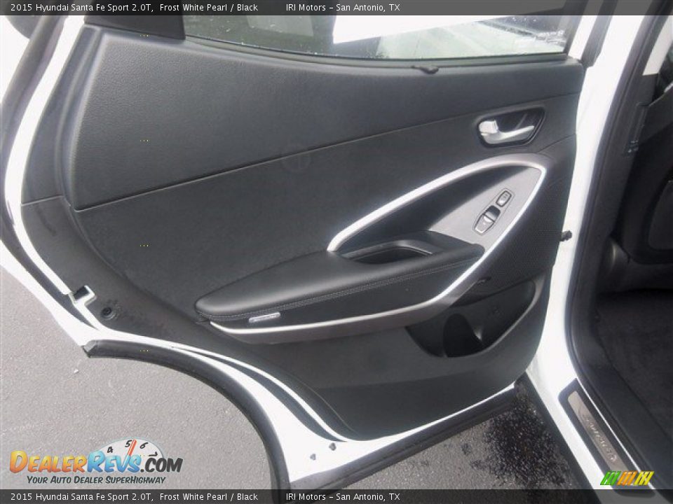 2015 Hyundai Santa Fe Sport 2.0T Frost White Pearl / Black Photo #11