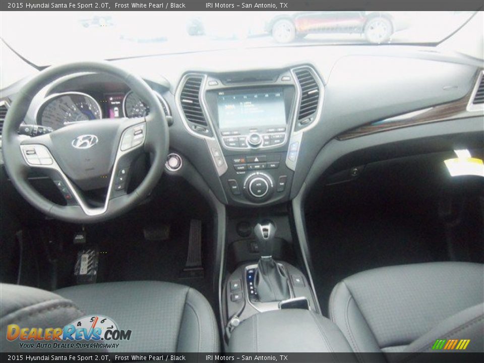 2015 Hyundai Santa Fe Sport 2.0T Frost White Pearl / Black Photo #13