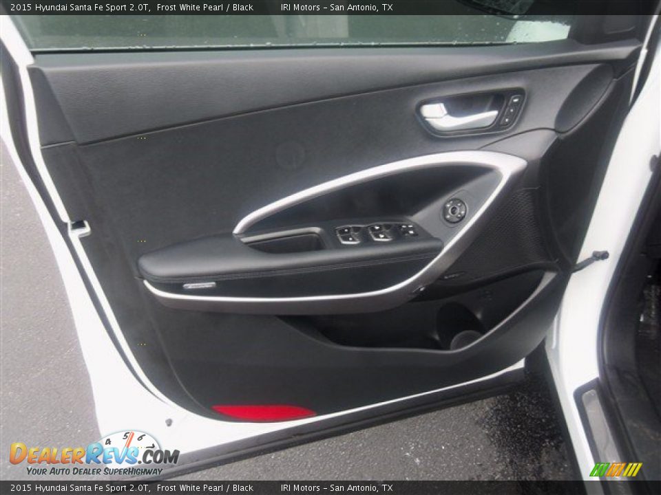 2015 Hyundai Santa Fe Sport 2.0T Frost White Pearl / Black Photo #14