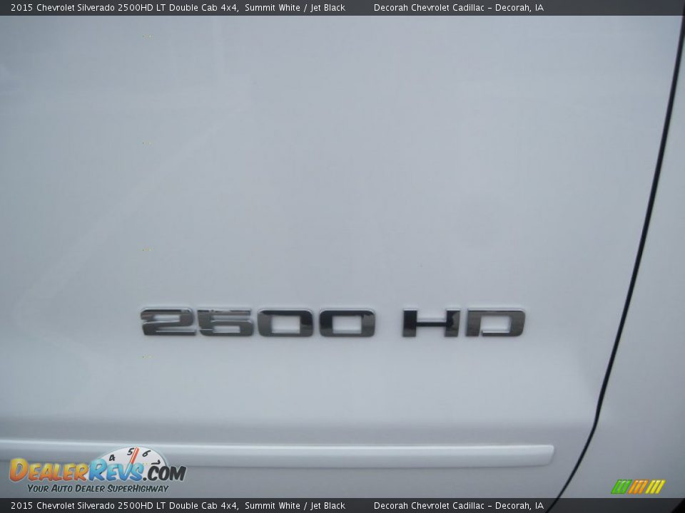 2015 Chevrolet Silverado 2500HD LT Double Cab 4x4 Summit White / Jet Black Photo #6