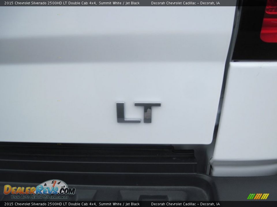 2015 Chevrolet Silverado 2500HD LT Double Cab 4x4 Summit White / Jet Black Photo #12