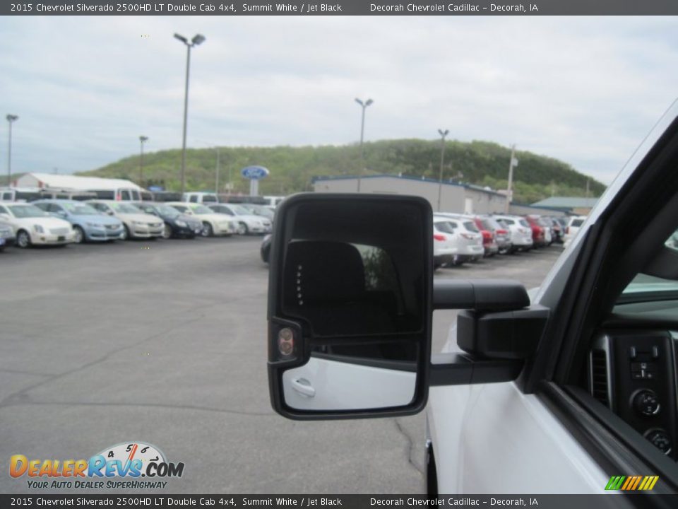 2015 Chevrolet Silverado 2500HD LT Double Cab 4x4 Summit White / Jet Black Photo #17
