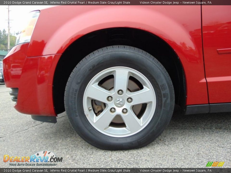2010 Dodge Grand Caravan SE Inferno Red Crystal Pearl / Medium Slate Gray/Light Shale Photo #11