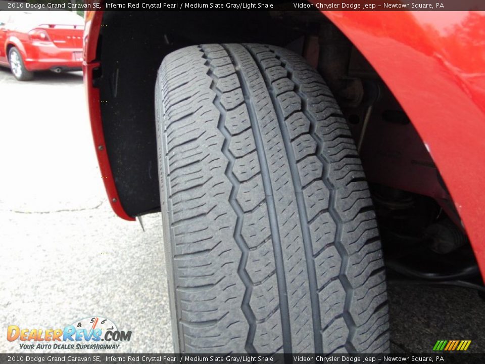 2010 Dodge Grand Caravan SE Inferno Red Crystal Pearl / Medium Slate Gray/Light Shale Photo #12