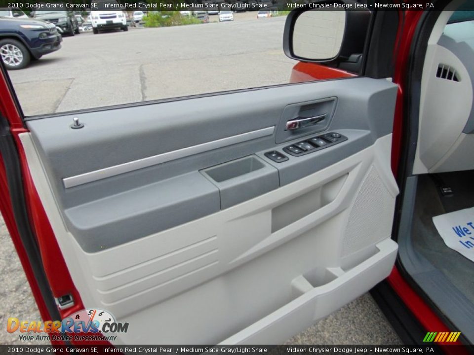 2010 Dodge Grand Caravan SE Inferno Red Crystal Pearl / Medium Slate Gray/Light Shale Photo #13