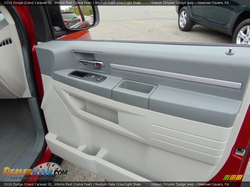 2010 Dodge Grand Caravan SE Inferno Red Crystal Pearl / Medium Slate Gray/Light Shale Photo #17