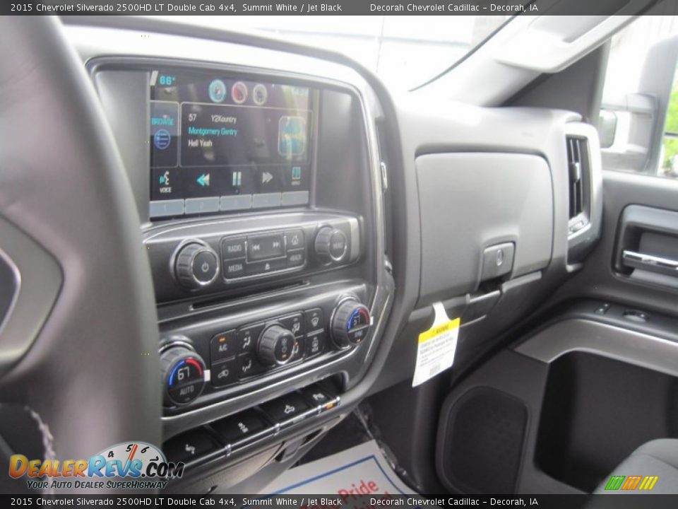 2015 Chevrolet Silverado 2500HD LT Double Cab 4x4 Summit White / Jet Black Photo #29