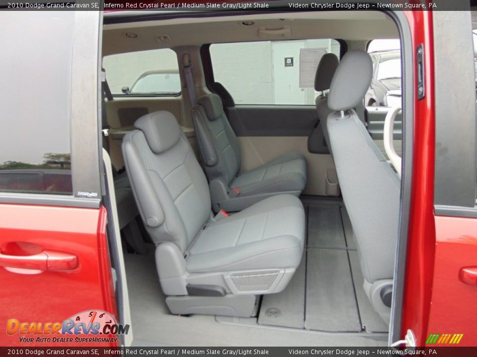 2010 Dodge Grand Caravan SE Inferno Red Crystal Pearl / Medium Slate Gray/Light Shale Photo #21