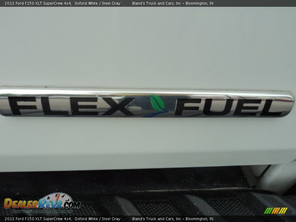 2013 Ford F150 XLT SuperCrew 4x4 Oxford White / Steel Gray Photo #30