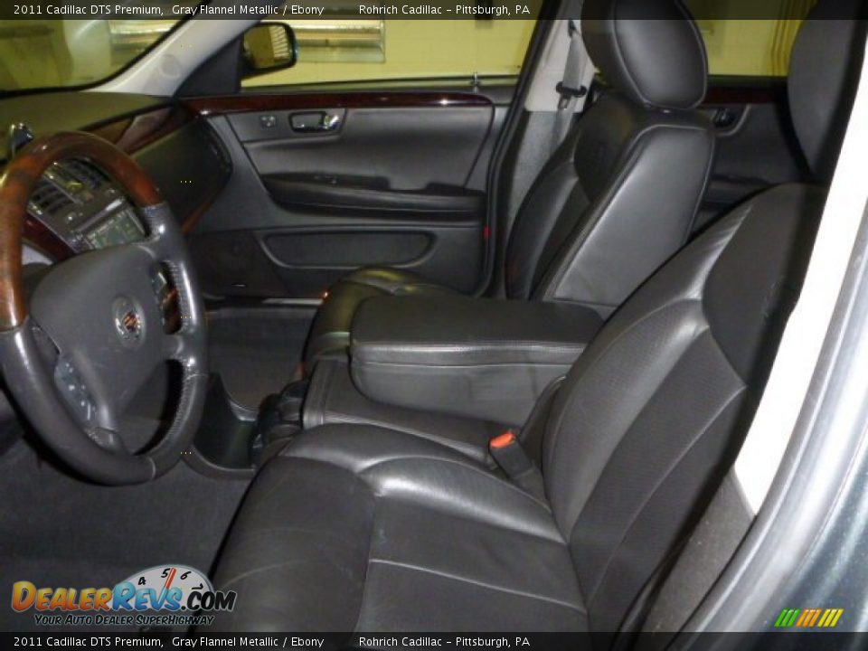 2011 Cadillac DTS Premium Gray Flannel Metallic / Ebony Photo #5