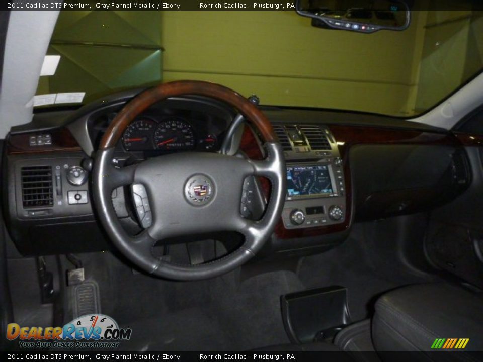 2011 Cadillac DTS Premium Gray Flannel Metallic / Ebony Photo #7