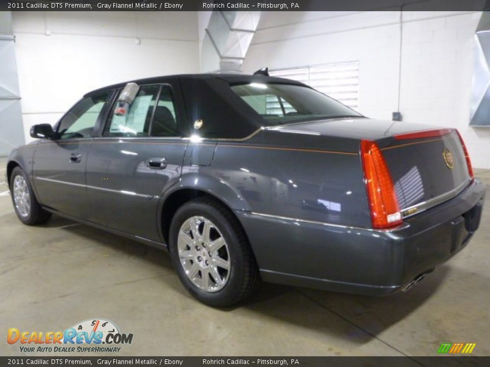 2011 Cadillac DTS Premium Gray Flannel Metallic / Ebony Photo #10