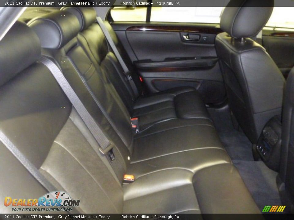 2011 Cadillac DTS Premium Gray Flannel Metallic / Ebony Photo #13