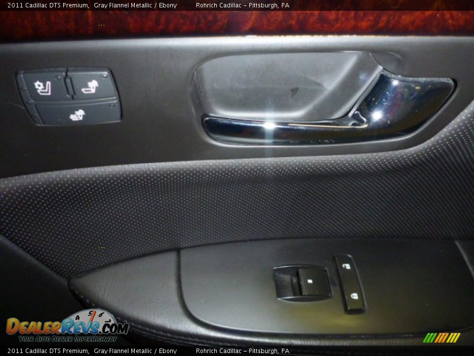 2011 Cadillac DTS Premium Gray Flannel Metallic / Ebony Photo #14