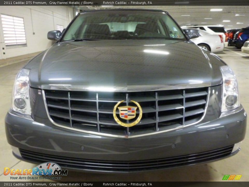2011 Cadillac DTS Premium Gray Flannel Metallic / Ebony Photo #17