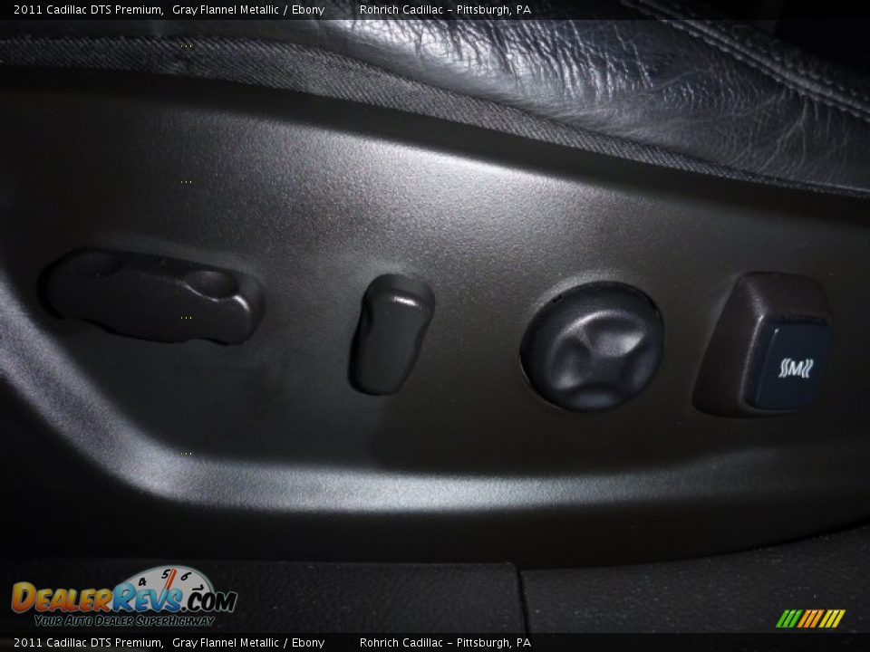 2011 Cadillac DTS Premium Gray Flannel Metallic / Ebony Photo #20