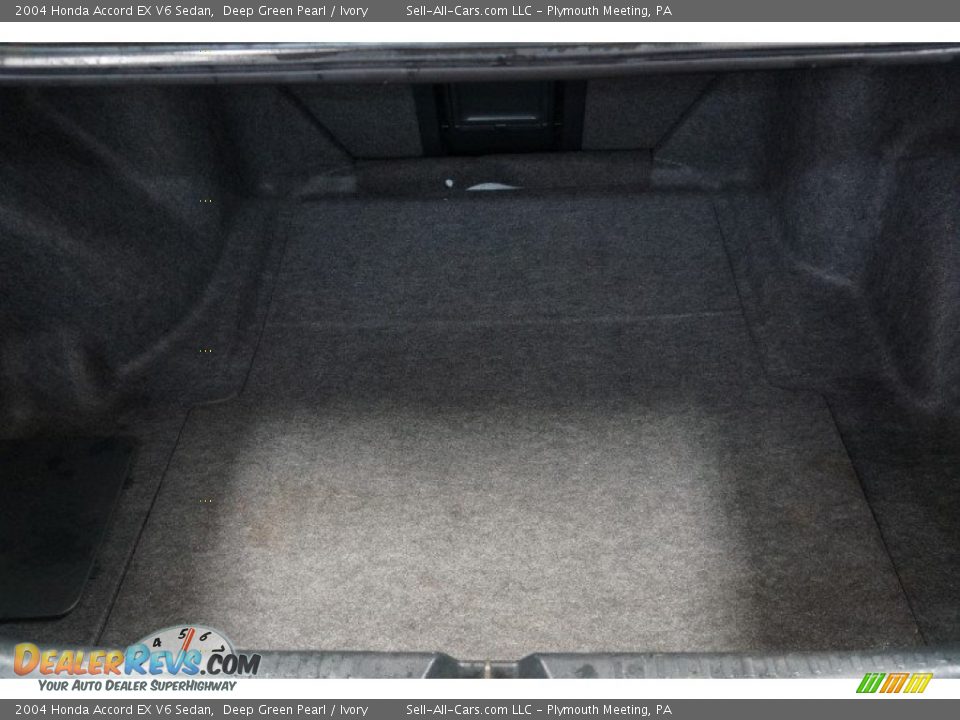2004 Honda Accord EX V6 Sedan Deep Green Pearl / Ivory Photo #18