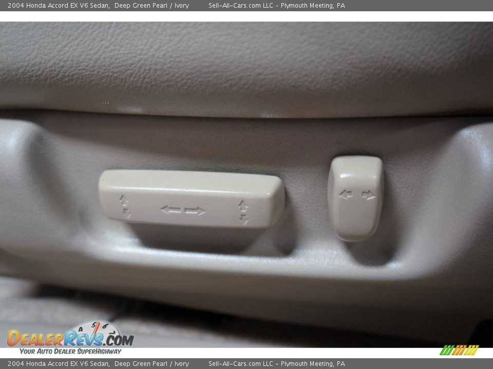 2004 Honda Accord EX V6 Sedan Deep Green Pearl / Ivory Photo #20