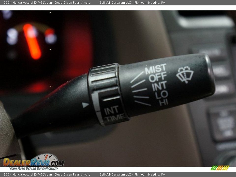 2004 Honda Accord EX V6 Sedan Deep Green Pearl / Ivory Photo #25