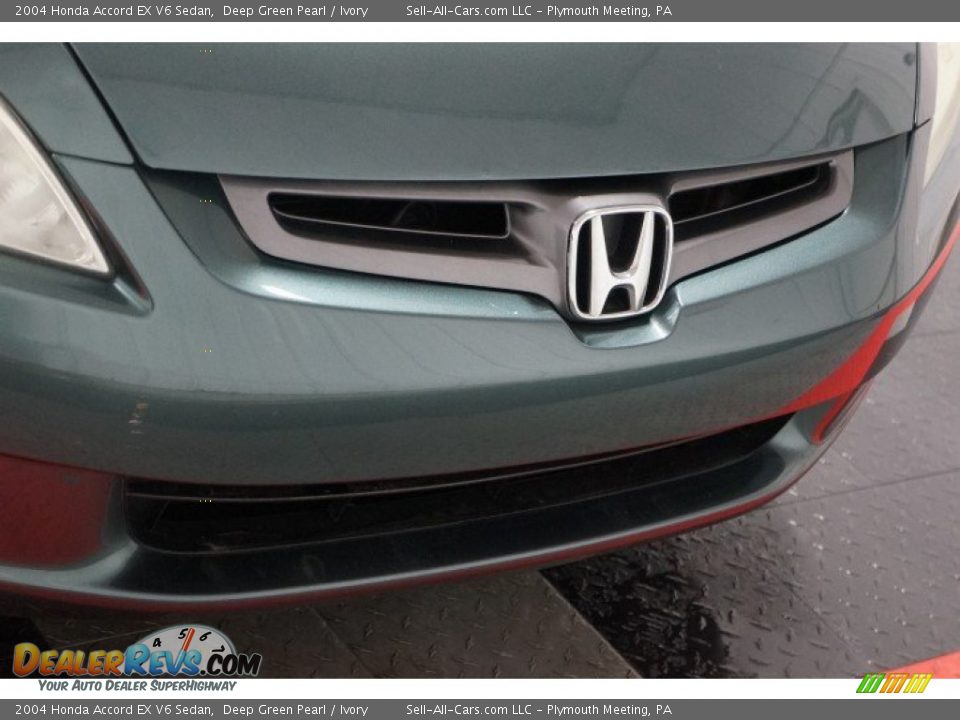 2004 Honda Accord EX V6 Sedan Deep Green Pearl / Ivory Photo #36