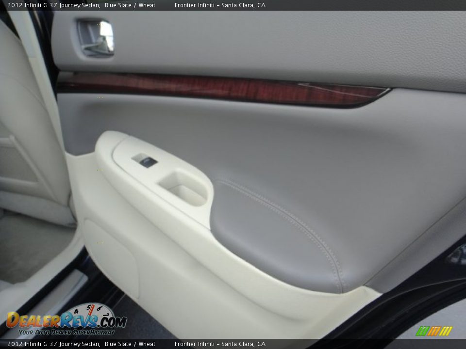 2012 Infiniti G 37 Journey Sedan Blue Slate / Wheat Photo #15