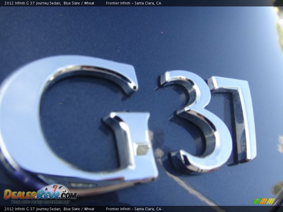 2012 Infiniti G 37 Journey Sedan Blue Slate / Wheat Photo #30