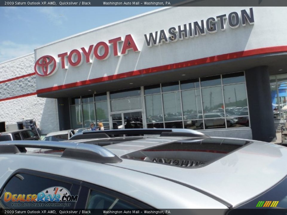 2009 Saturn Outlook XR AWD Quicksilver / Black Photo #3