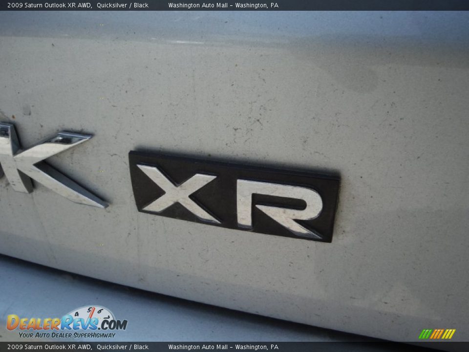 2009 Saturn Outlook XR AWD Quicksilver / Black Photo #11