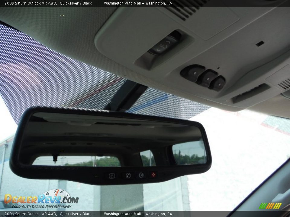 2009 Saturn Outlook XR AWD Quicksilver / Black Photo #19