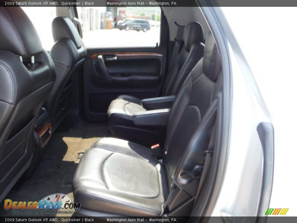 2009 Saturn Outlook XR AWD Quicksilver / Black Photo #21