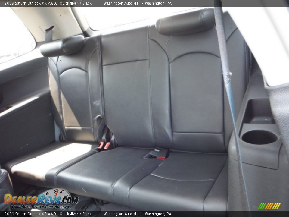 2009 Saturn Outlook XR AWD Quicksilver / Black Photo #22